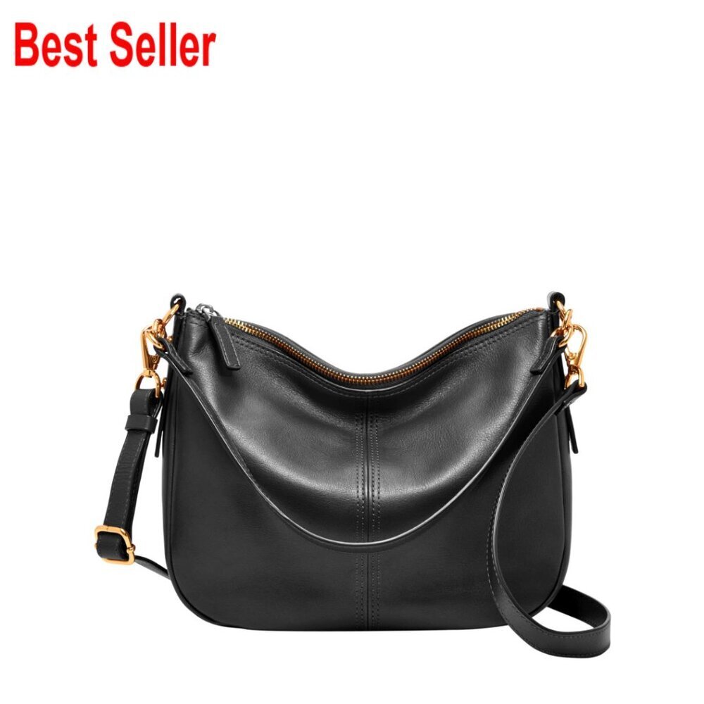 Leather Crossbody Purse Handbag Adjustable Detachable Strap